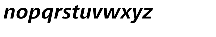 Frutiger Next Cyrillic Bold Italic Font LOWERCASE