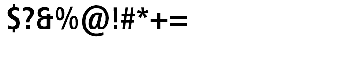 Frutiger Next Cyrillic Condensed Bold Font OTHER CHARS