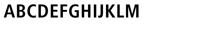 Frutiger Next Greek Condensed Bold Font UPPERCASE