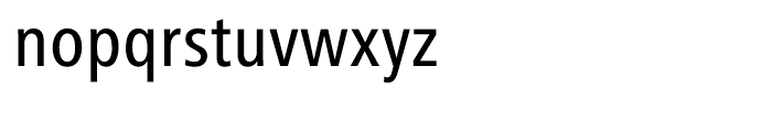 Frutiger Next Greek Condensed Medium Font LOWERCASE