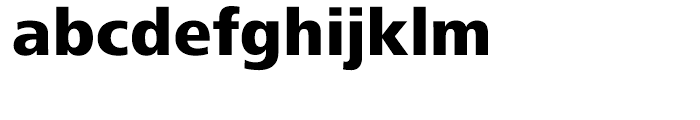 Frutiger Next Heavy Font LOWERCASE