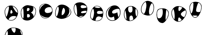 Frutiger Stones Regular Font LOWERCASE