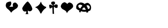 Frutiger Symbols Positiv Font LOWERCASE