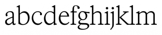 Francisco Serial Xlight Font LOWERCASE