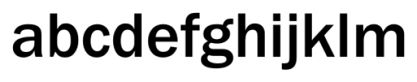 Franklin Gothic FS Medium Font LOWERCASE