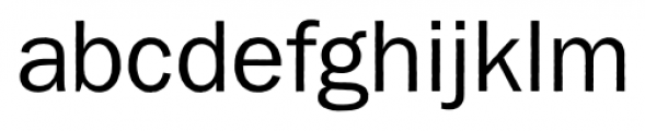 Franklin Gothic Raw Book Font LOWERCASE