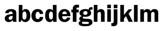 Franklin Gothic Raw Demi Font LOWERCASE