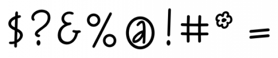 Frisco  Sans Serif Font OTHER CHARS