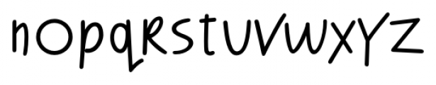 Frisco  Sans Serif Font LOWERCASE