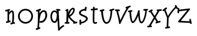Frisco  Serif Font LOWERCASE