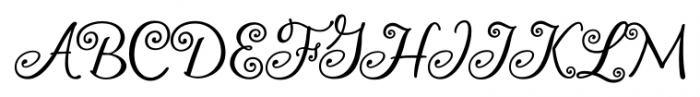 Frivolous Regular Font UPPERCASE