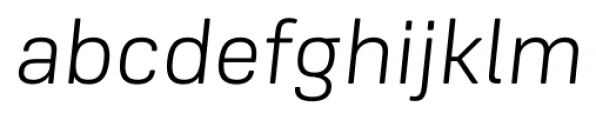 Frygia Light Italic Font LOWERCASE