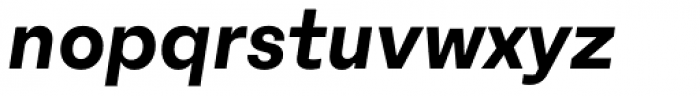 Fracktif Bold Italic Font LOWERCASE