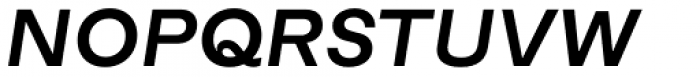 Fracktif Semi Bold Italic Font UPPERCASE