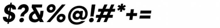Fractul Alt Semi Bold Italic Font OTHER CHARS