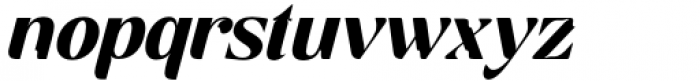 Fragilers Family Semi Bold Oblique Font LOWERCASE