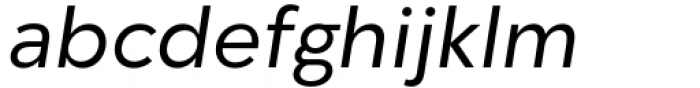 Fragmatika Regular Oblique Font LOWERCASE