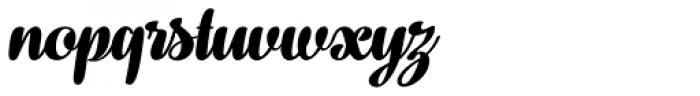 Fragola Black Italic Font LOWERCASE