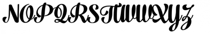 Fragola Black Font UPPERCASE