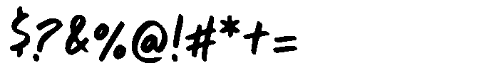 Fragrant Chic & Fresh Font OTHER CHARS