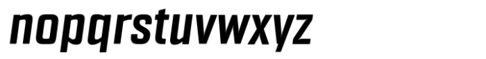 Fragua Pro Bold Italic Font LOWERCASE