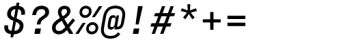 Fraktion Mono Medium Italic Font OTHER CHARS
