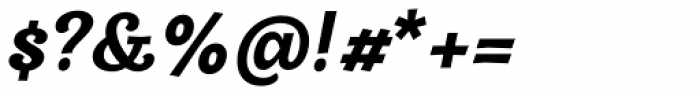 Frambuesa Extra Bold Italic Font OTHER CHARS