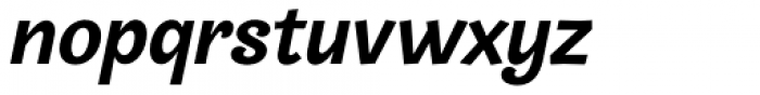 Frambuesa Extra Bold Italic Font LOWERCASE
