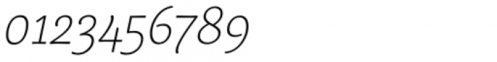Frambuesa Light Italic Font OTHER CHARS