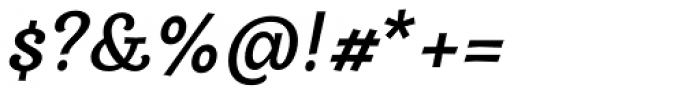 Frambuesa Semi Bold Italic Font OTHER CHARS