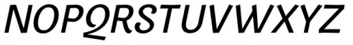 Frambuesa Semi Bold Italic Font UPPERCASE