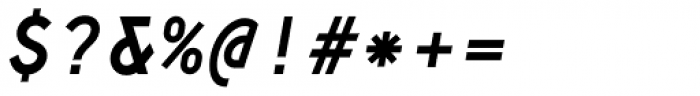 Framework Mono Bold Italic Font OTHER CHARS