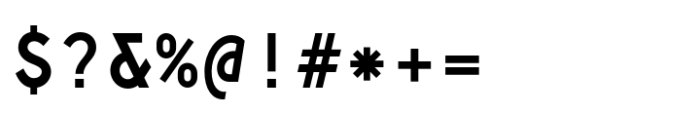 Framework Mono Bold Font OTHER CHARS