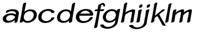 Fran Hand Italic Font LOWERCASE
