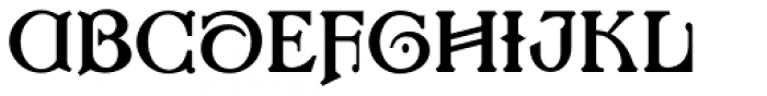 Franciscan Caps NF Font LOWERCASE
