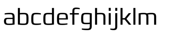 Francker Cyrillic Light Font LOWERCASE