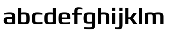 Francker Medium Font LOWERCASE