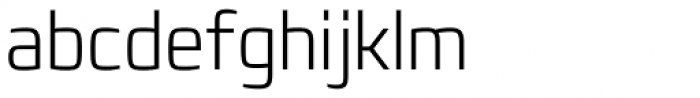 Francker Std Cyrillic Condensed ExtraLight Font LOWERCASE