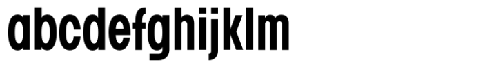 Franie XCondensed SBold Font LOWERCASE