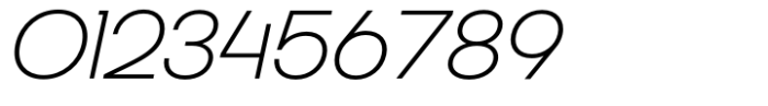 Franie XLight Italic Font OTHER CHARS