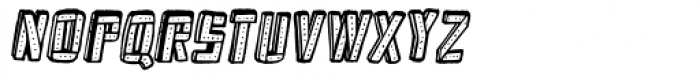 Frankenstein Oblique Font LOWERCASE