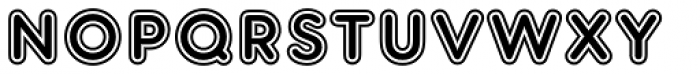 Frankfurter Std Inline Font UPPERCASE
