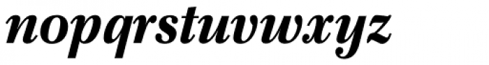 Franklin-Antiqua BQ Medium Italic Font LOWERCASE