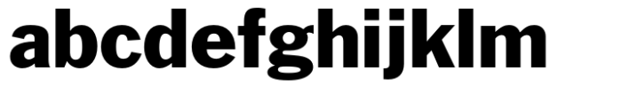 Franklin Gothic No. 2 Regular Font LOWERCASE