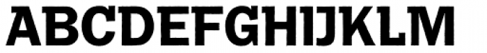 Franklin Gothic Raw Semi Serif Demi Font UPPERCASE