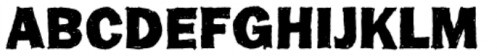 FranklinGothicHandBold Font UPPERCASE