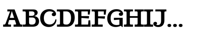 Franqueline Slab Variable Font UPPERCASE