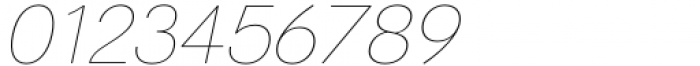 Franzi Hairline Italic Font OTHER CHARS