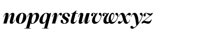 Frasa Display Bold Italic Font LOWERCASE