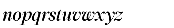 Frasa Display Medium Italic Font LOWERCASE